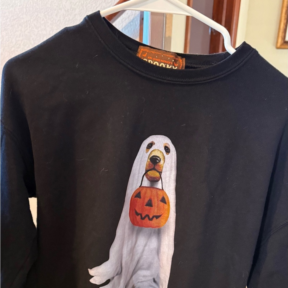 Kiel James Patrick Black Ghost Dog Halloween Costume - Picture 2 of 2